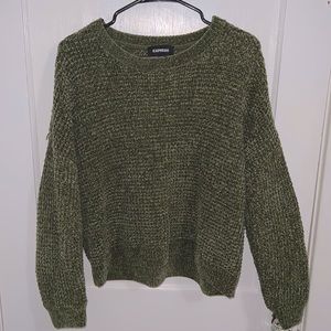 Dark Green Express Sweater. Size:M/L  Great Condition.